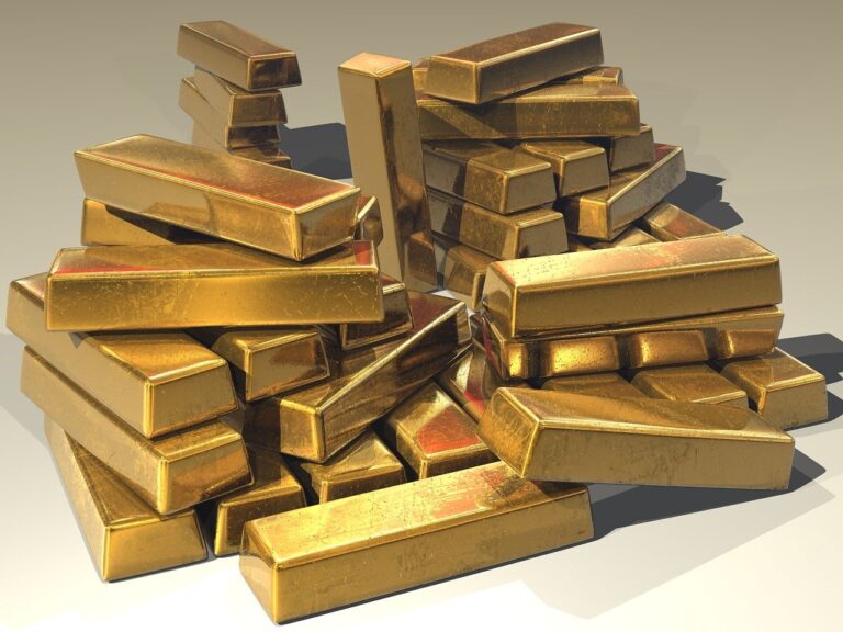 Gold Ingots Treasure Bullion  - Stevebidmead / Pixabay