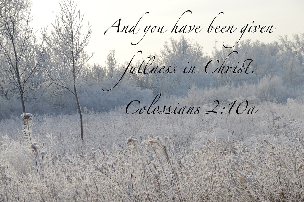 Colossians 2:10a