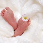 feet baby birth child blanket 718146